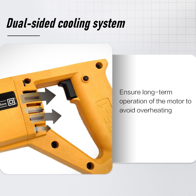 1800W Portable Handheld Electric Concrete Cement Mixing with Flexible Hose