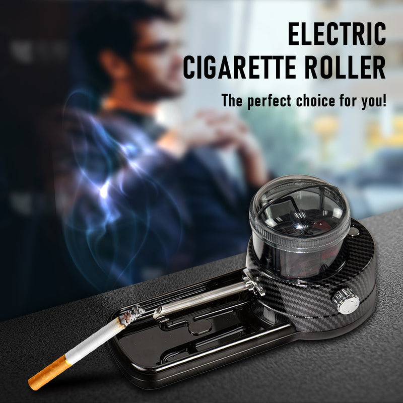 Electric Cigarette Maker Automatic Rolling Tobacco Roller Injector Tube Machine Portable