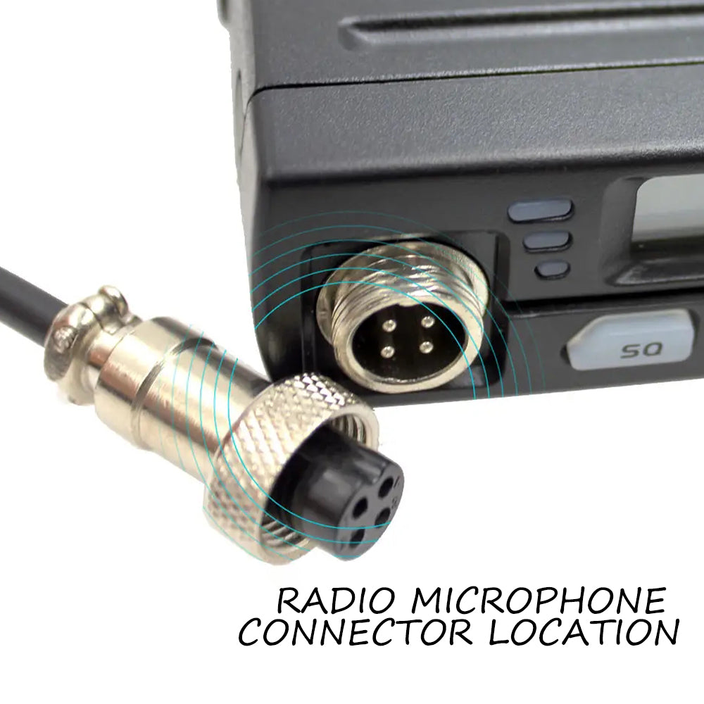 20KM Car Intercom Band Ultra-Thin Radio Station 25.6-30.1MHz Mini Shortwave