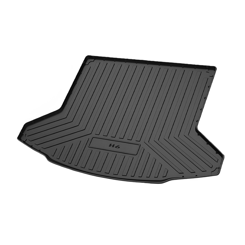 Durable Floor Car Cargo Boot Liner Back Seat Kick Mats for Haval H6/H6 GT 2021-2024