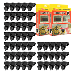 50Pcs Clothes Hanger Connector Hooks Clothes Hanger Connector Hooks Hanger Organizer Clothes Hanger Connector Hooks for Clothes Hanger Plastic Hangers Kids Hangers