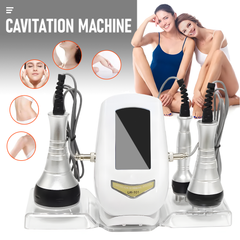 3-IN-1 40KHZ Ultrasonic Cavitation Machine RF Radio Frequency Fat Burner Beauty Device Body Massager Body Slimming Machine for Face