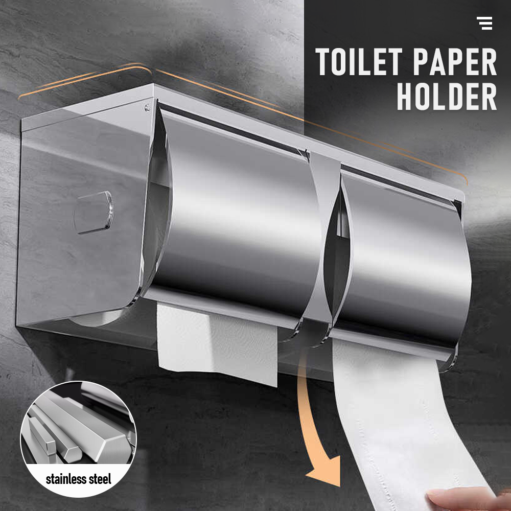 304 Toilet Paper Dispenser for High-Traffic Aussie Spaces - Waterproof Hospital-Grade Easy Install with Screws Low-Maintenance Bathroom Fixture