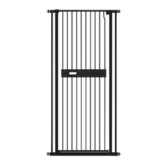 Alston Extra Tall 150cm Baby Pet Security Gate Balck Safety Gate Easy Fit Fence Two Way Opening No Drill Needed