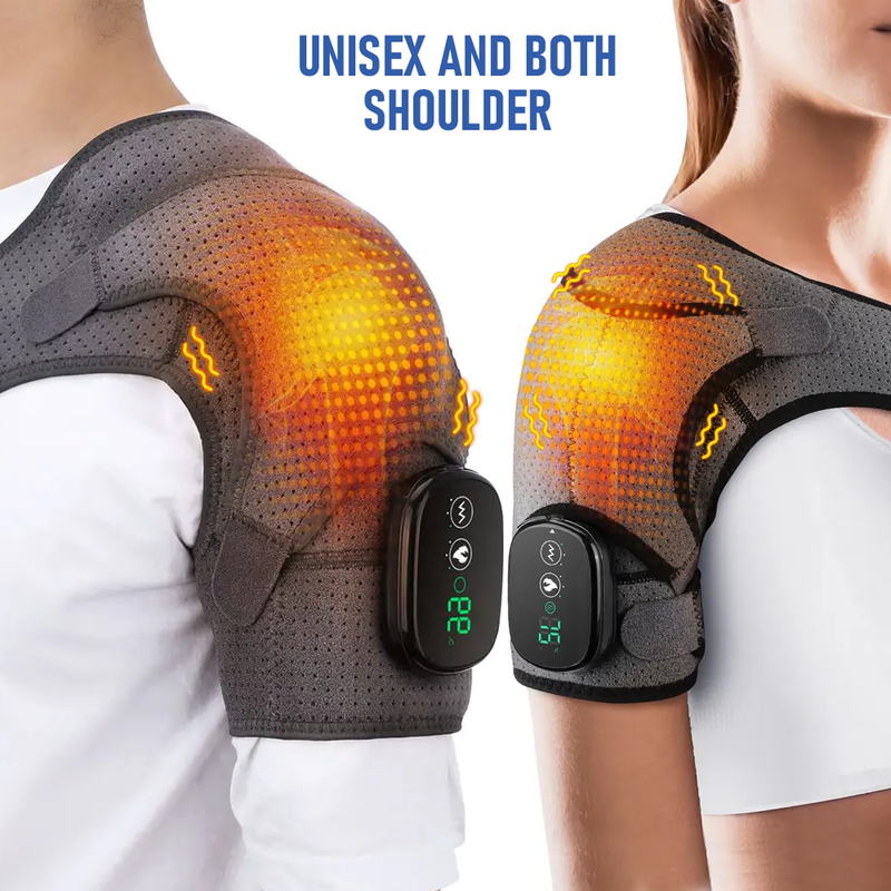 Rishaw Heated Shoulder Support Brace,Heated Shoulder Massage with