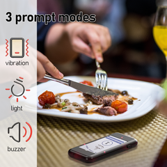 Restaurant Buzzers Paging System 20 Pagers Efficient Queue Management Wireless 3 Call Modes Guest Calling System Ideal for Restaurants Cafe and Events