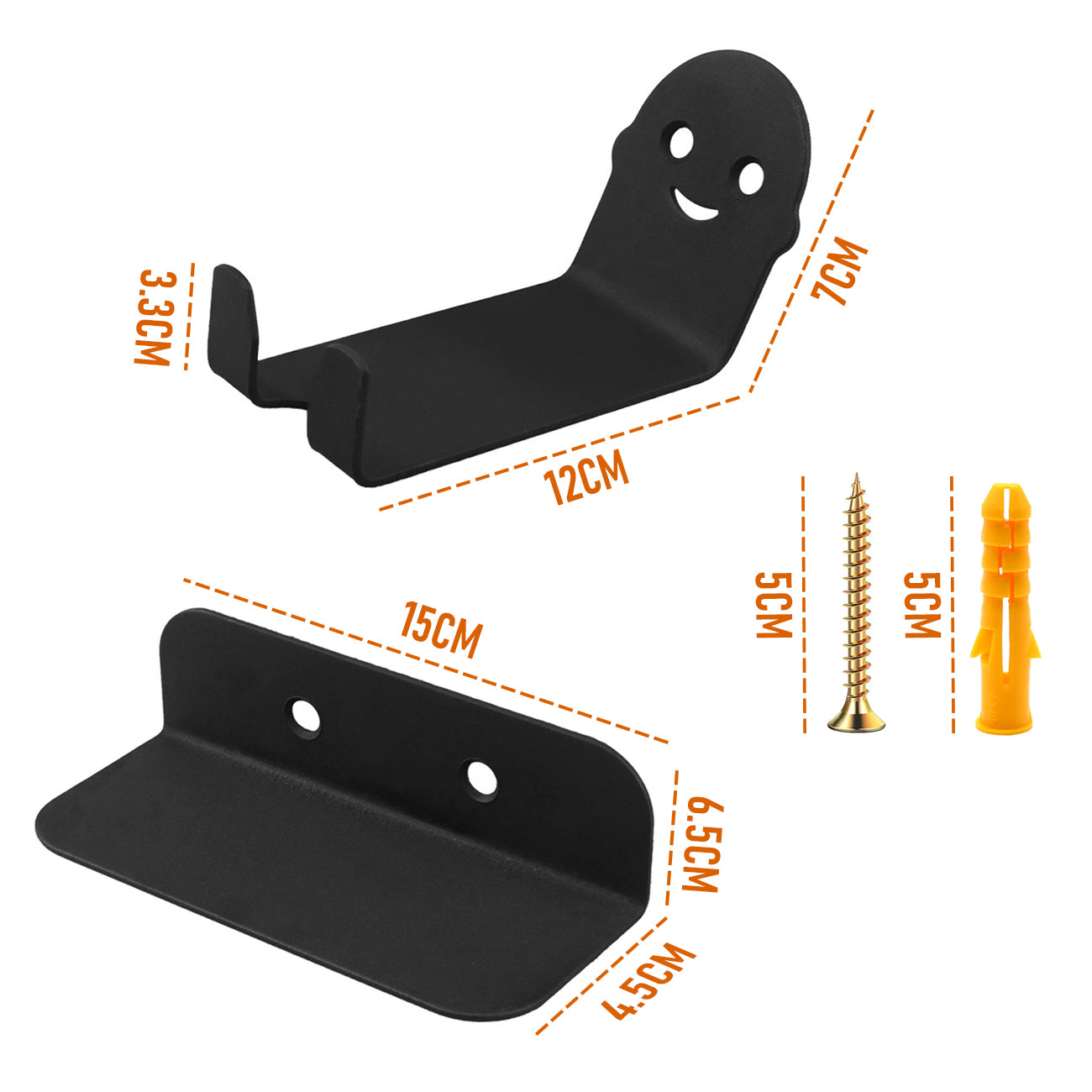 2-Pack Pedal Hook Wheels for Efficient Bicycle Storage