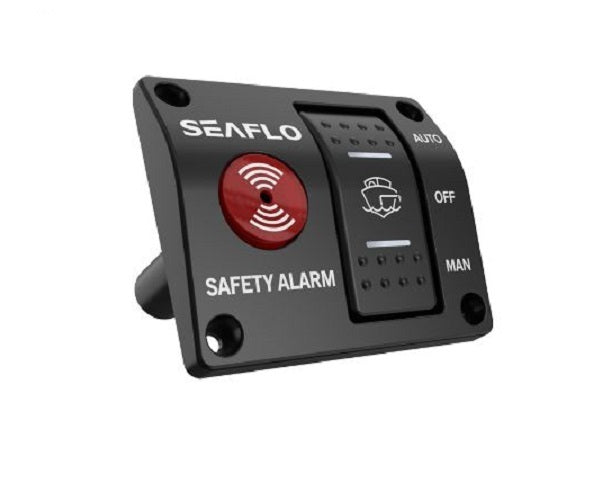 SEAFLO 12V Electronic Water Level Alarm Control System with Visual Audible Alerts Advanced Monitoring and Eco-Friendly Design