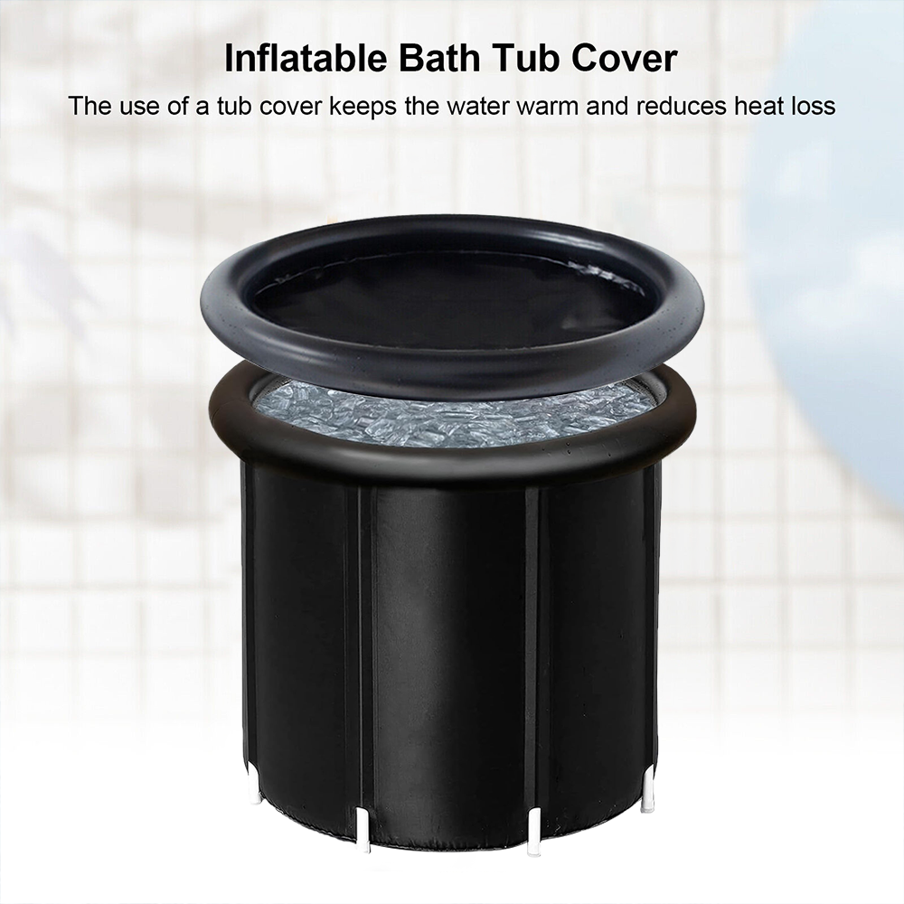 Portable Ice Bath Tub for Athletes - 350L Cold Water Therapy and Hot Tub