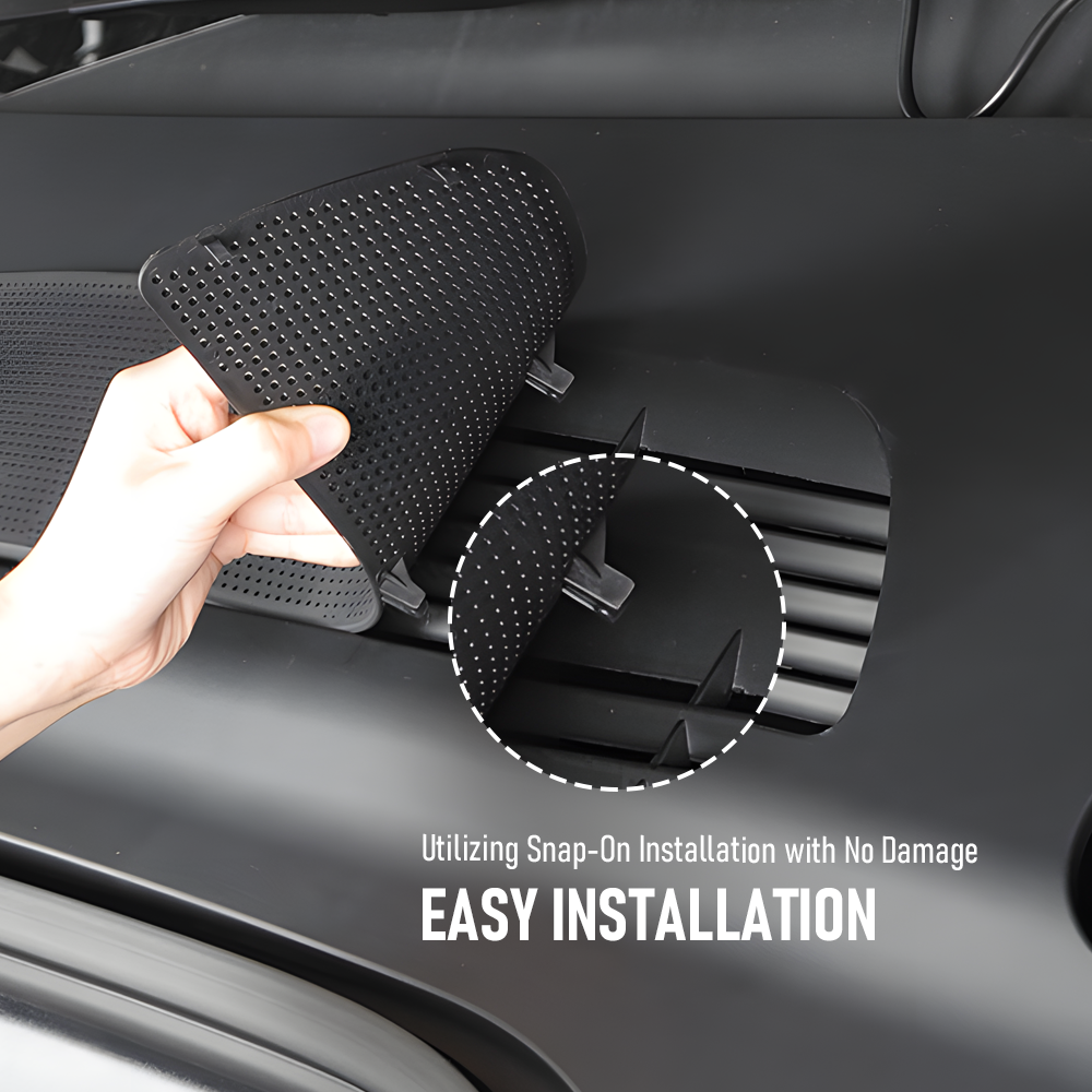 Air Flow Intake Vent Grille Protection Denser Mesh Inlet Cover Leaf Guard for Tesla Model Y AU Stock