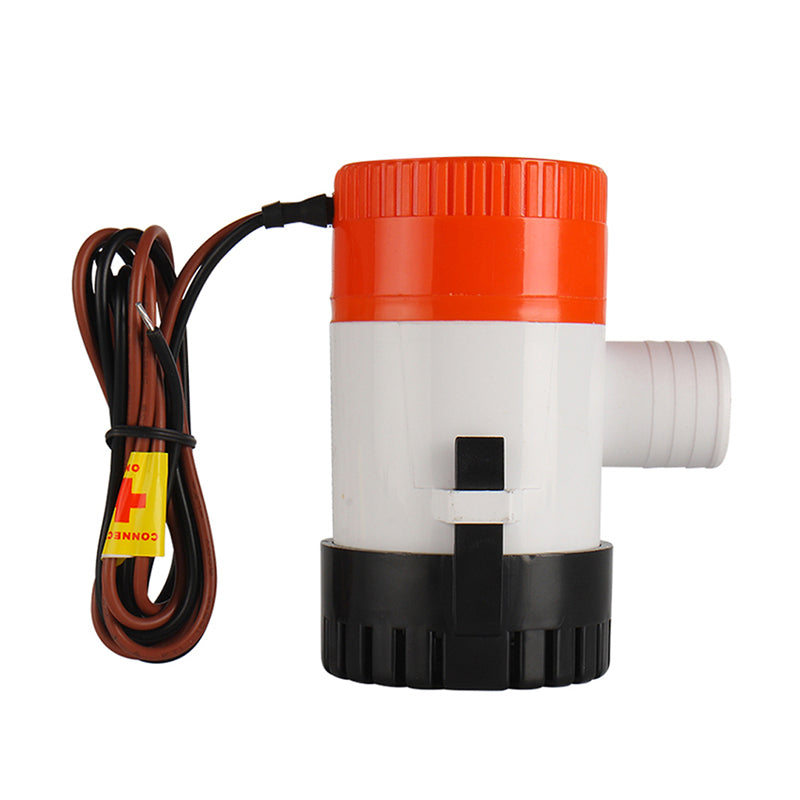 SEAFLO 1100GPH Marine Bilge Pump 12V DC Submersible with Snap-Off Strainer Anti-Airlock & Run Dry for Boats, Yachts, RVs