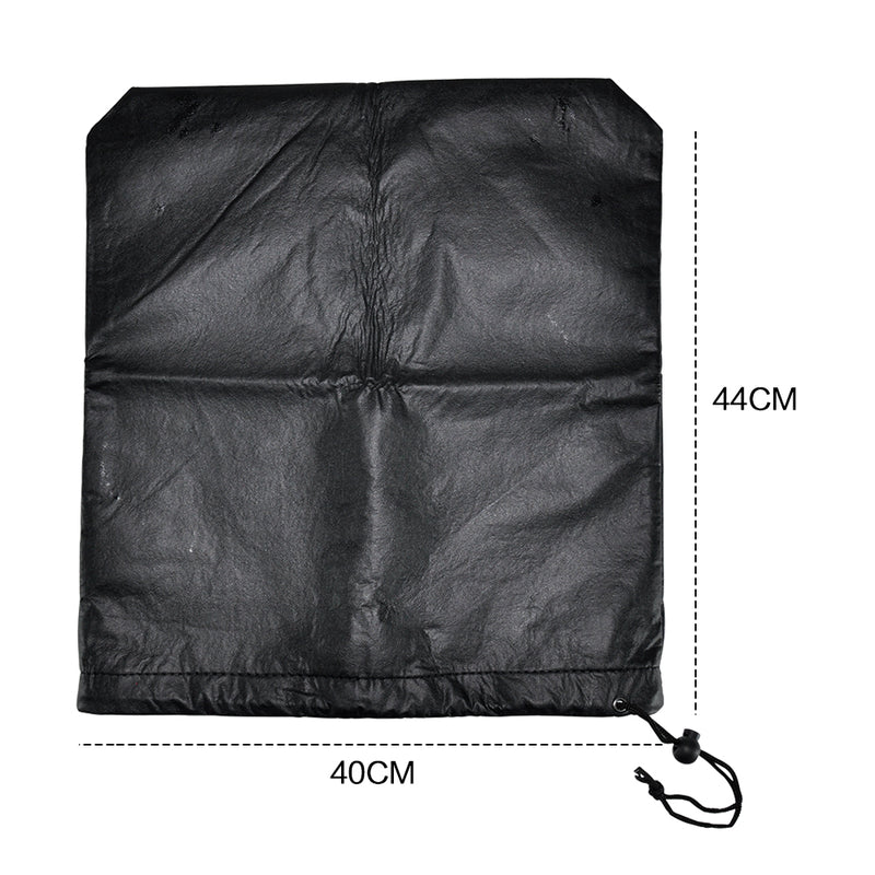 Jack Cover Waterproof Universal Protective Cover Weather Protect for Trailer Jack RV Electric Tongue 45x39cm Black