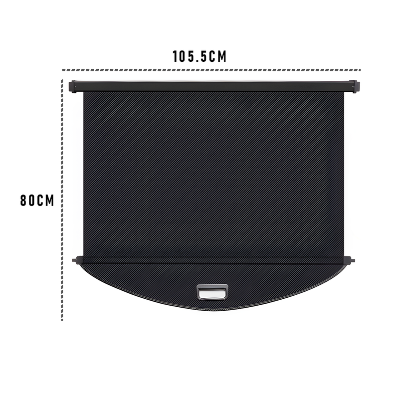 Retractable Cargo Cover for Tesla Model Y | Sunshade and Interior Protection | Car Accessories for a Neat and Tidy Trunk