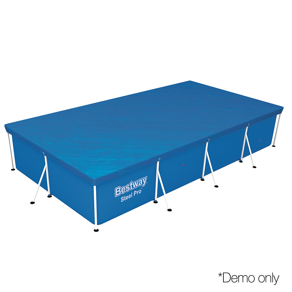 Bestway Pool Cover Fits 4.04x2.12m Above Ground Swimming Pool PE Blanket