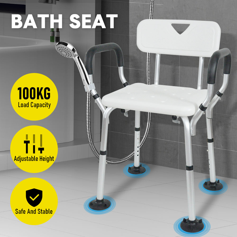 Extended fashion bath chair