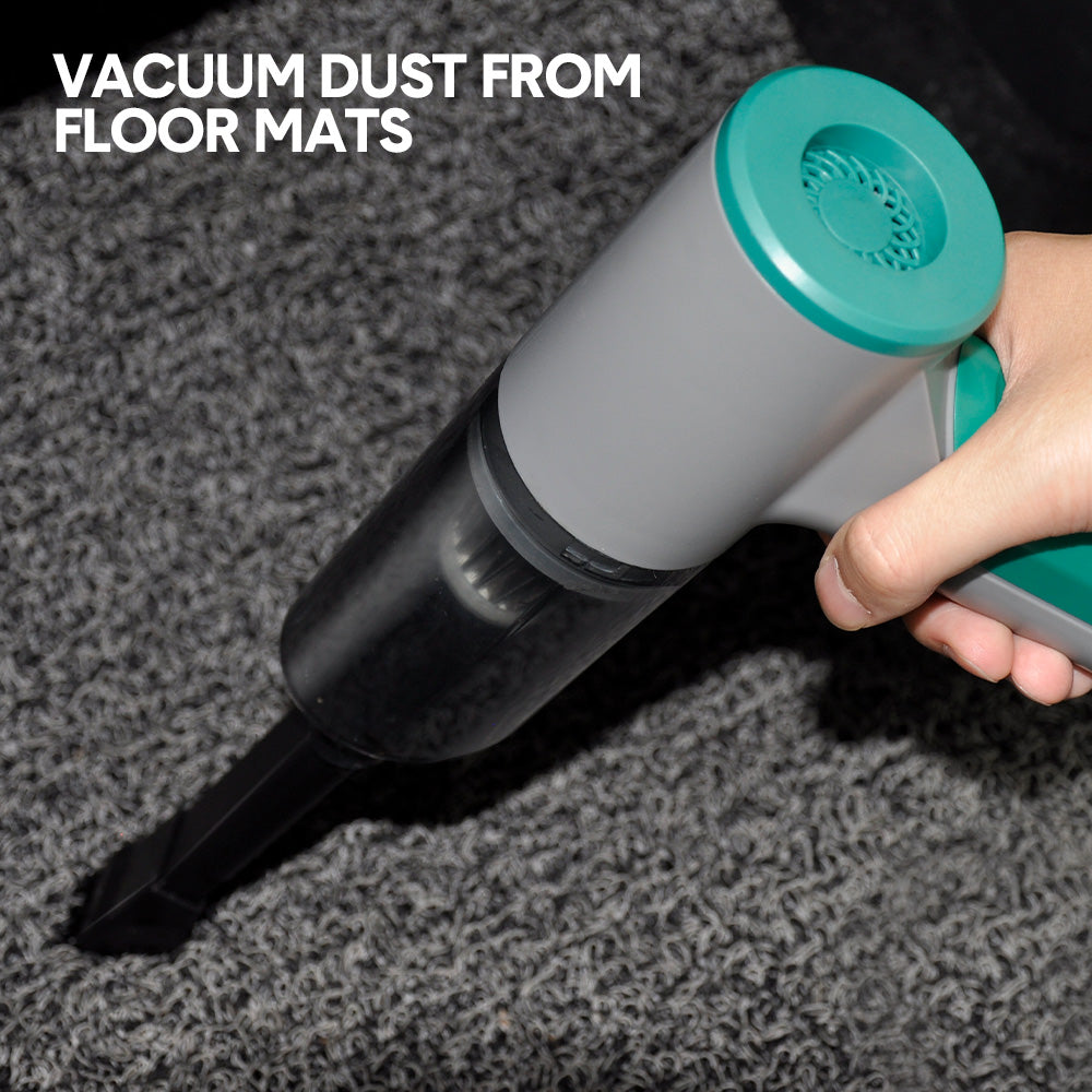 Car Vacuum 12V 120W Handheld Cordless Rechargeable Portable Wireless Cleaner 3 Variable Speed With 2000mah Li-ion Battery for Car Desktop Home Cleaning