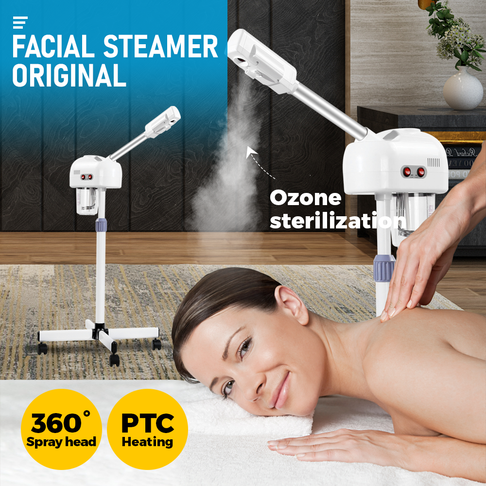 Alston Professional Facial Steamer Humidifier Skin Care Beauty Spa Home Salon Machine Adjustable CE Approved AU Stock