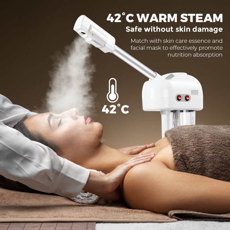 Professional Facial Steamer Humidifier Skin Care Beauty Spa Home Salon Machine Adjustable CE Approved AU Stock