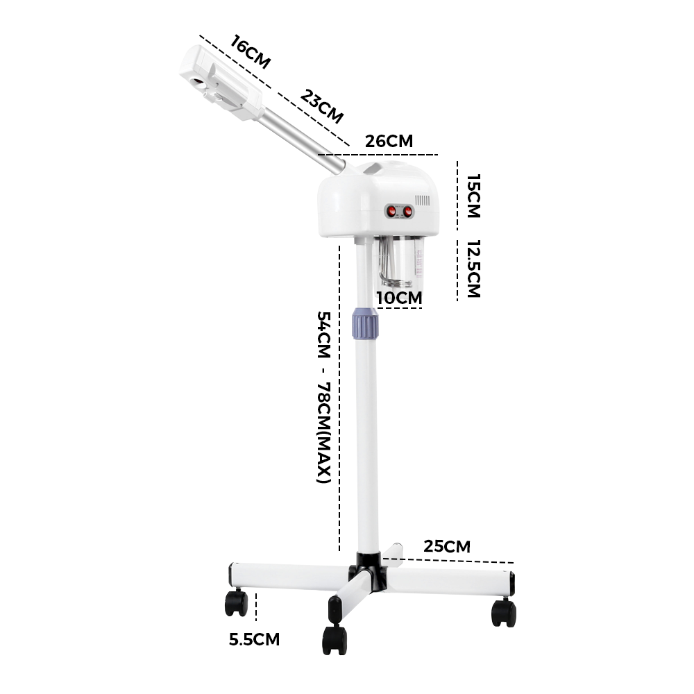Alston Professional Facial Steamer Humidifier Skin Care Beauty Spa Home Salon Machine Adjustable CE Approved AU Stock