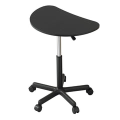 Artiss Laptop Desk Portable Height Adjustable Table Caster Wheels 60CM Black