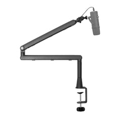 Mic Arm Microphone Holder Swivel Suspension Boom Hidden Cable Channels Versatile Desk Clamp Counterweight 1/4鈥?3/8鈥?5/8鈥?Mic Mounts Studio Broadcast Streaming Work