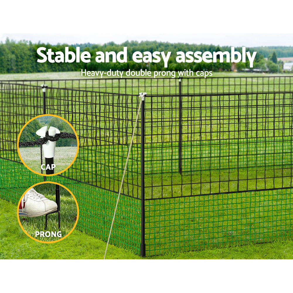 i.Pet Chicken Fence Electric 25Mx125CM Poultry Netting