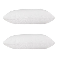 Giselle Bedding Duck Feather Down Pillow Luxury Twin Pack