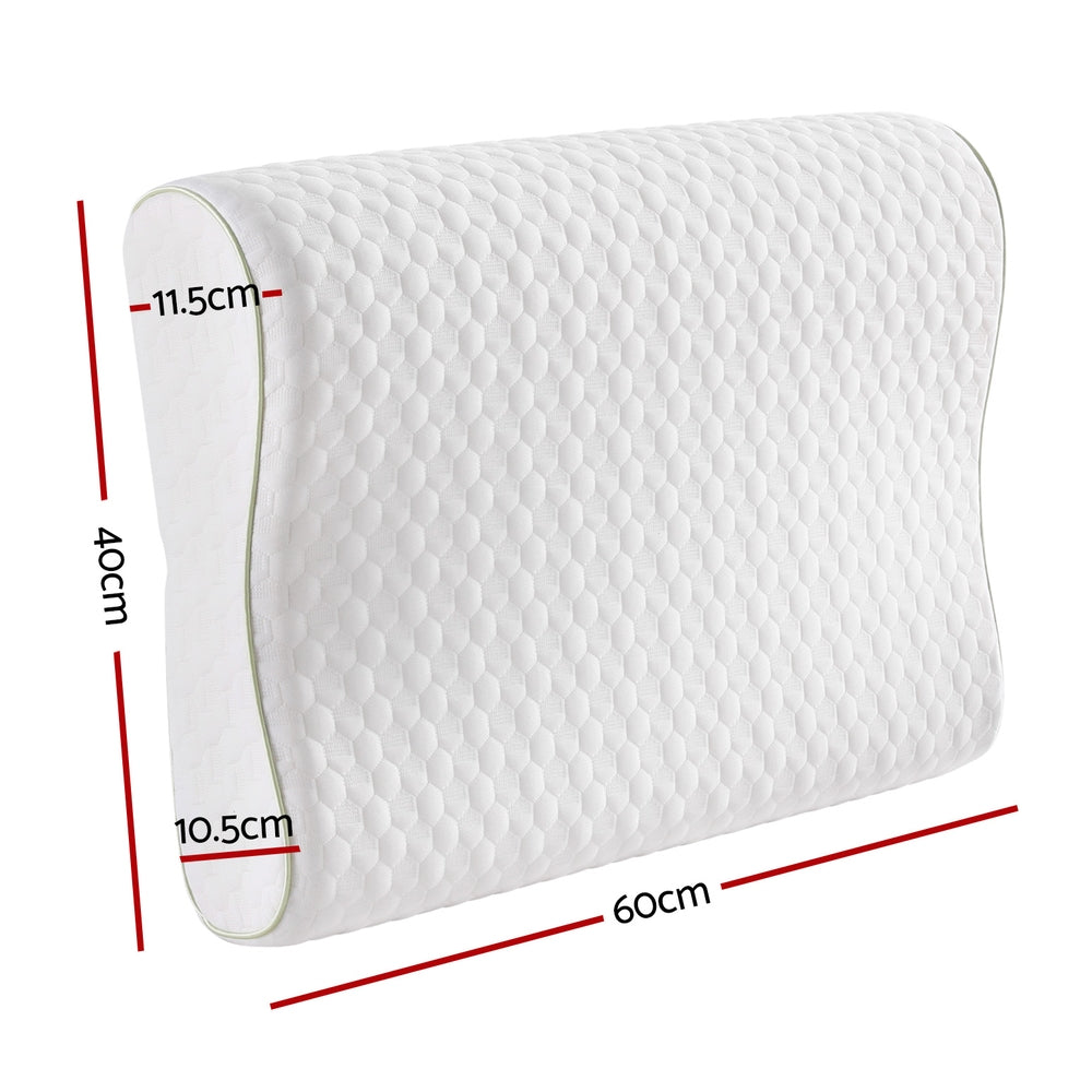 Giselle Memory Foam Pillow Contour Neck