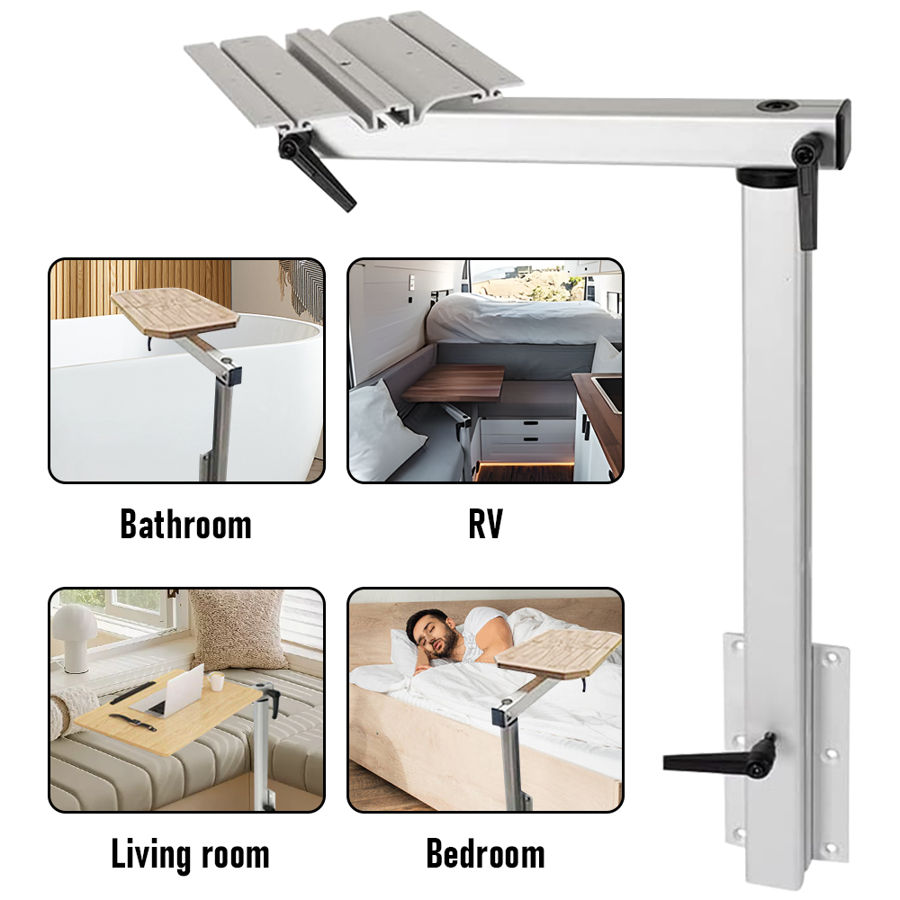 Caravan Table Leg Movable Rotatable Folding Height Camper RV