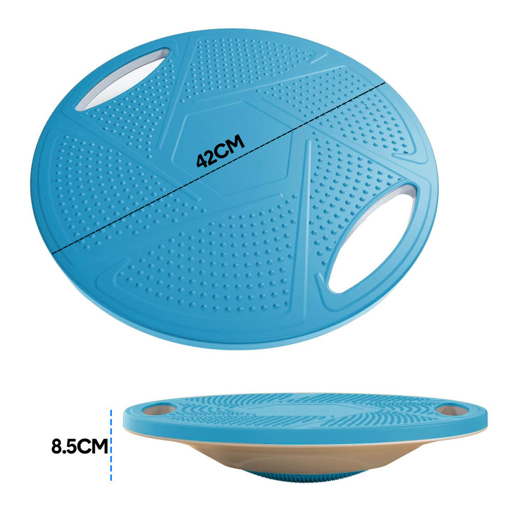 Round Balance Board 360 Rotation Non-Slip TPE Wobble Balance Board Max 150kg Load For Enhancing Core Training Balance Stability Training Fitness Trainer