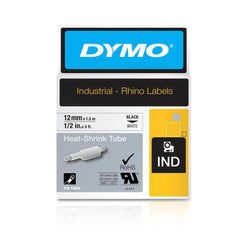 DYMO Rhino Tube Ht Shark 12mm White