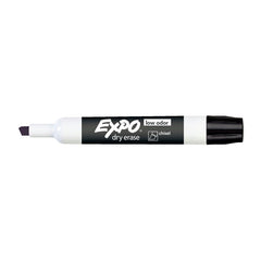 EXPO White Board Marker Chisel Black Color Box of 12