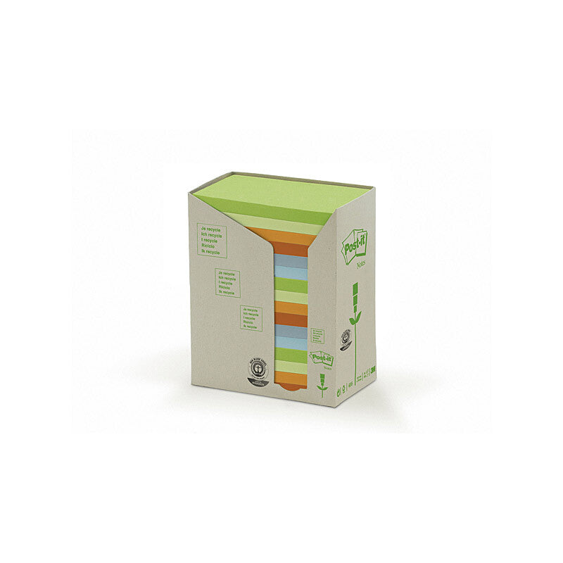 POST-IT 655-1RTP 76X127 Pstl Pack of 16