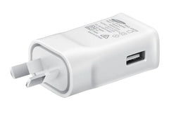 SAMSUNG Fast Charging Travel Adapter (Type C) (9V) White - Travel Adapter unit, USB Type-C 2.0 Cable