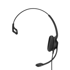 Sennheiser SC230 Wide Band Monaural headset with Noise Cancelling mic - high impedance for standard phones, Easy D - Requires Easy Disconnect Cable