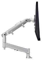 Atdec AWM Single monitor arm solution - 618mm dynamic arm - 0-9 kg - single base - F Clamp - silver