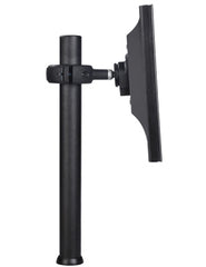 Atdec Spacedec Display Donut Pole 420mm Black - Single monitor or POS display mount - includes one QuickShift Donut