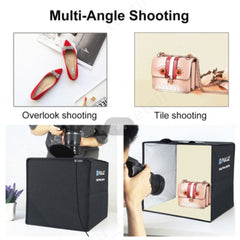 40CM Portable Photo Studio LED Light Tent Bar Cube Soft Box Room Photography