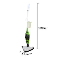 10 in 1 360 degree Steam Mop Floor Cleaner Kitchen Steaming Cleaning Use Water