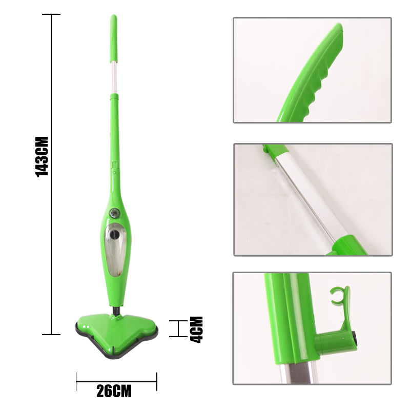 12 in 1 Multi Foldable Steam Mop Handheld Floor Steamer Carpet Cleaning Cleaner