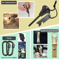 32 In 1 Emergency Survival Equipment Kit Camping SOS Tool Sports Tactical Hiking