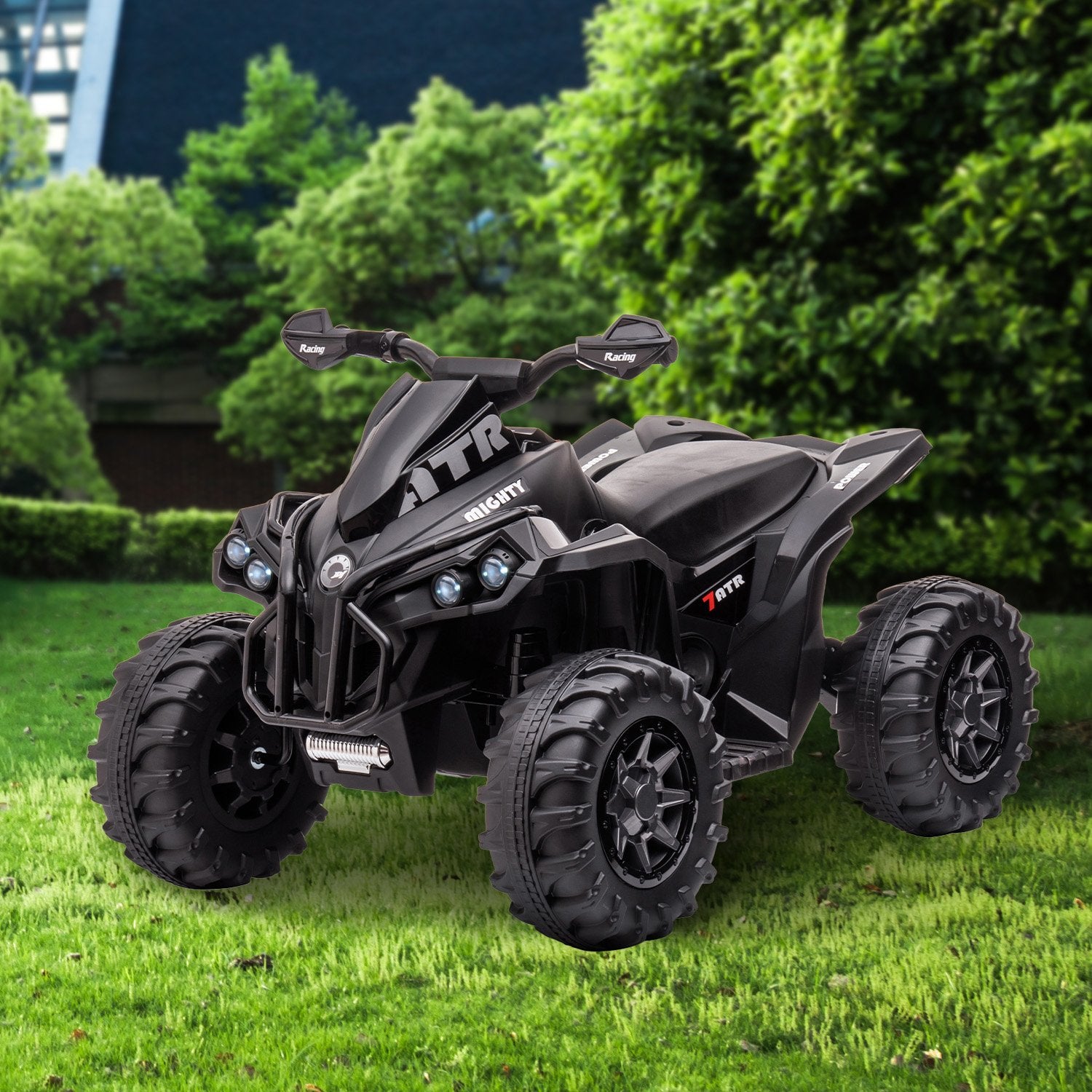 Kahuna GTS99 Kids Electric Ride On Quad Bike Toy ATV 50W - Black