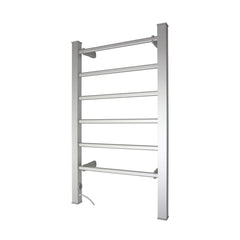 Pronti Heated Towel Rack Electric Bathroom Towel Rails Warmer 100w - Silver