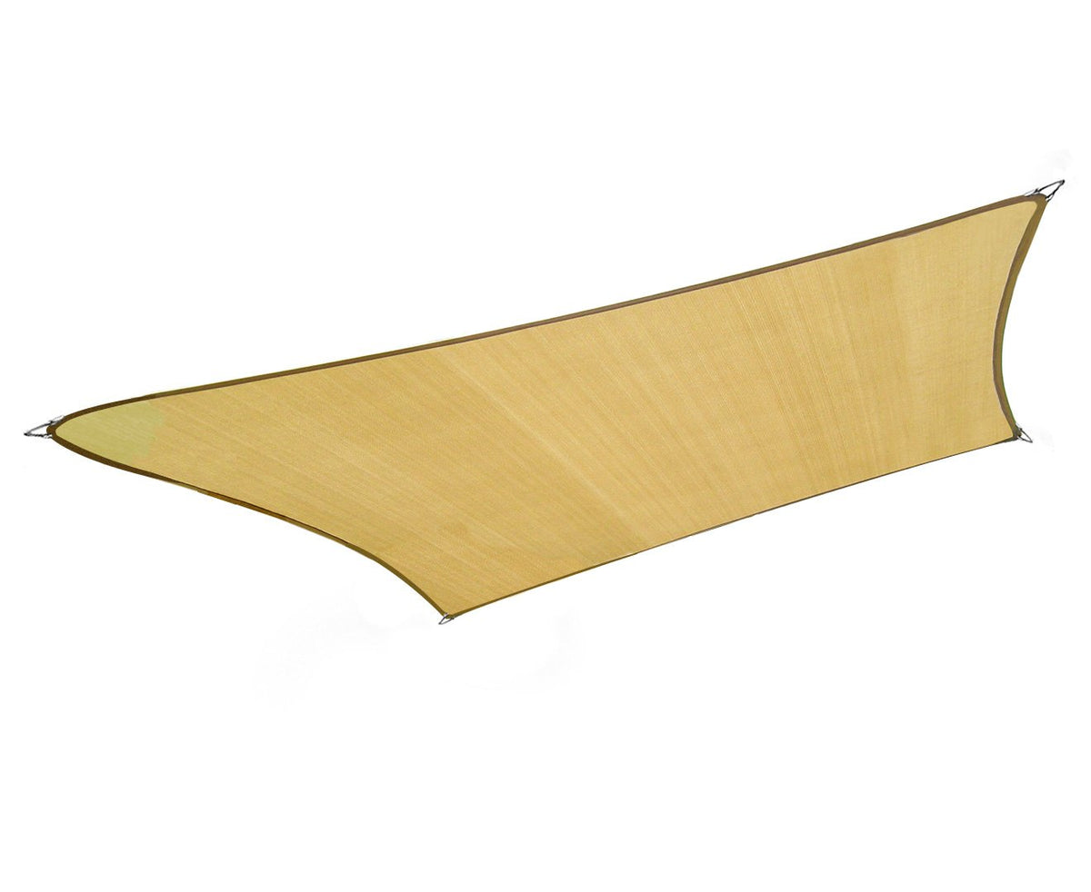 Wallaroo Rectangular Shade Sail: 3m x 5m - Sand