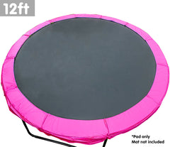 Kahuna 12ft Trampoline Replacement Pad Round - Pink