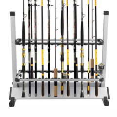 Fishing Rod Rack Holder 24 Rods Storage Holder