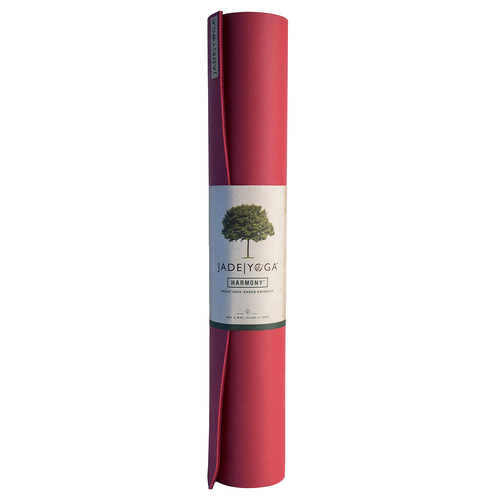 Jade Yoga Harmony Mat - Raspberry