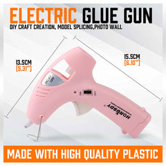 Cordless Hot Glue Gun 20 Glue Sticks & Batteries Included Craft DIY Repair Tool