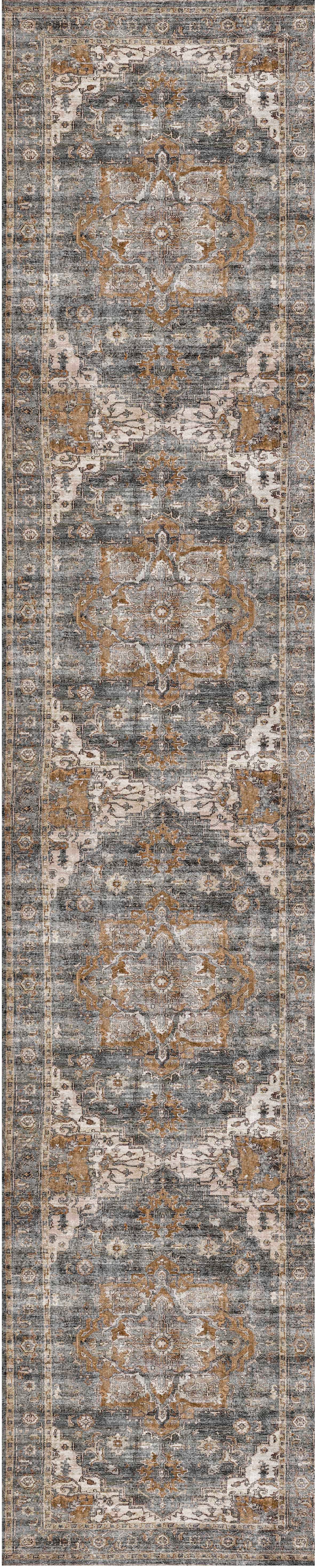 vintage-crown-cezanne-rabbit-gray-inca-gold-distressed-vintage-rug 80X500