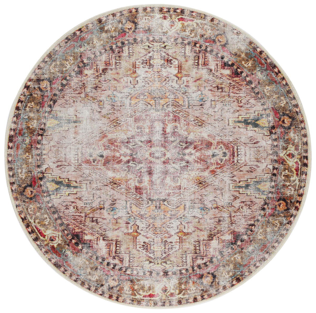 vintage-crown-ernest-multi-distressed-vintage-round-rug 160x160